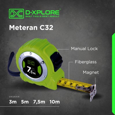 METERAN KARET C32 (Manual Lock) D-XPLORE