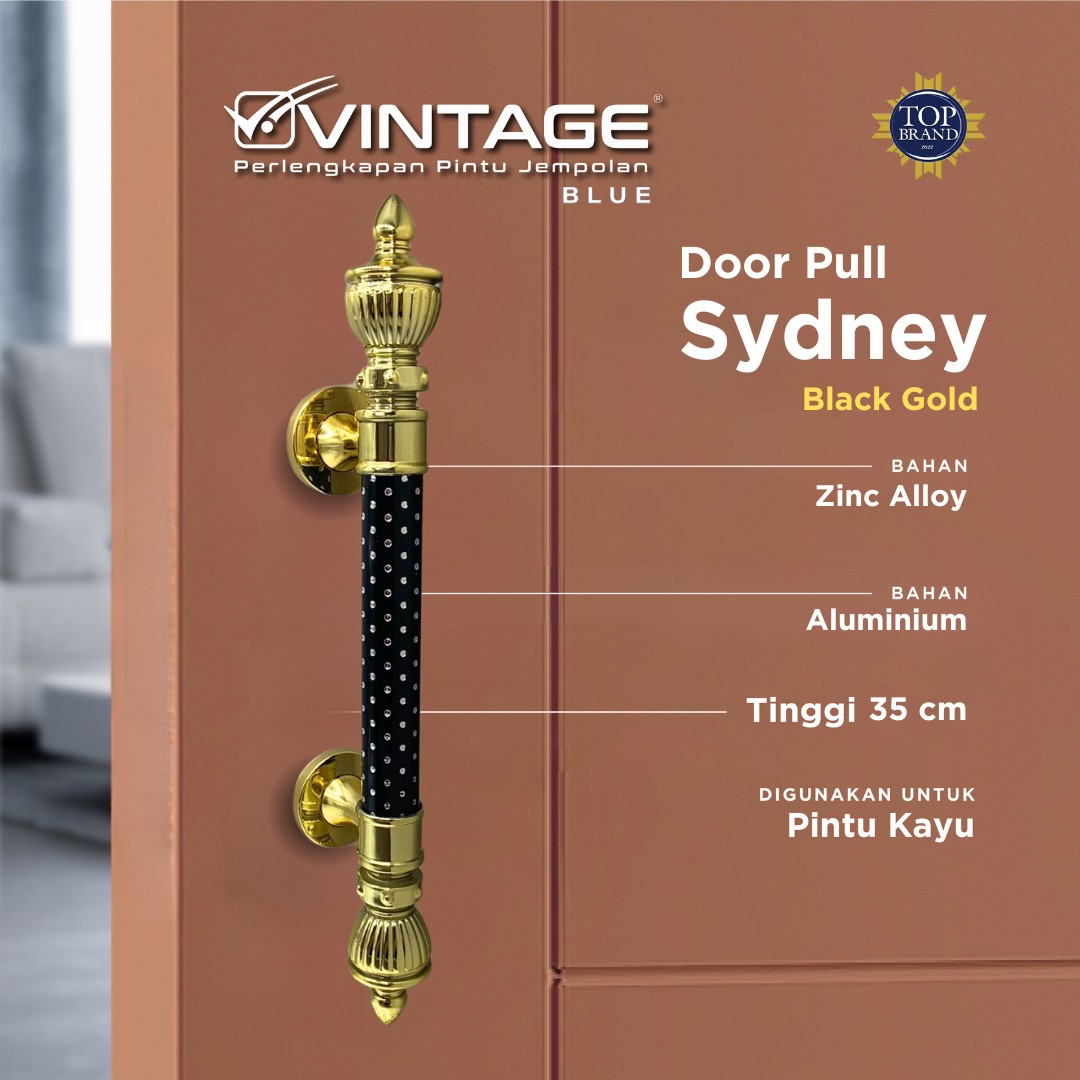 HANDLE PINTU DORONG KLASIK VINTAGE SYDNEY