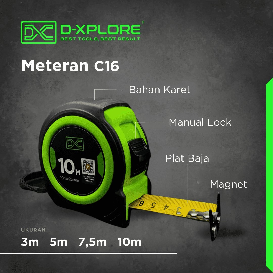 METERAN KARET C16 D-XPLORE