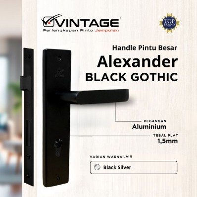 HANDLE PINTU RUMAH BESAR VINTAGE ALEXANDER