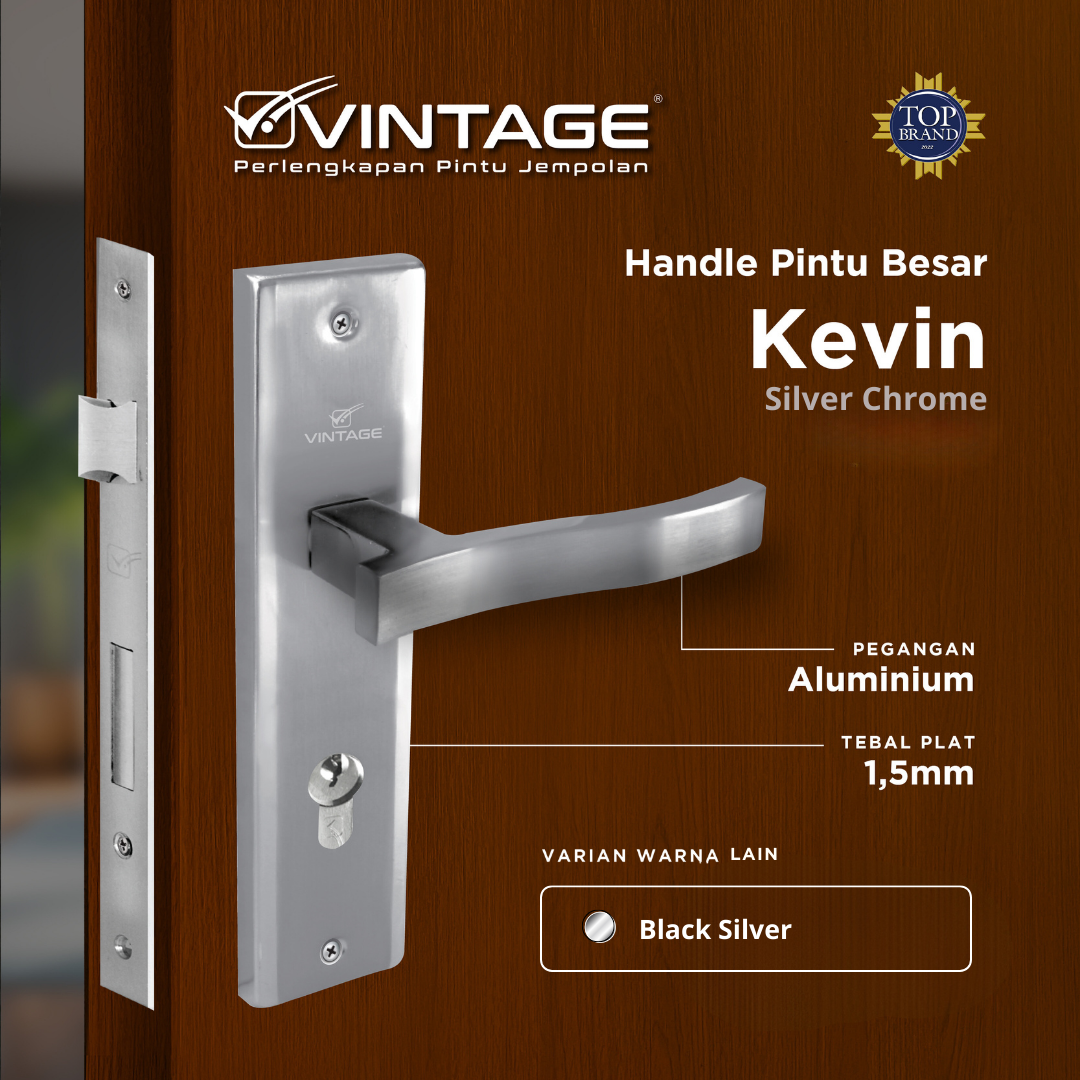 HANDLE PINTU RUMAH BESAR VINTAGE KEVIN