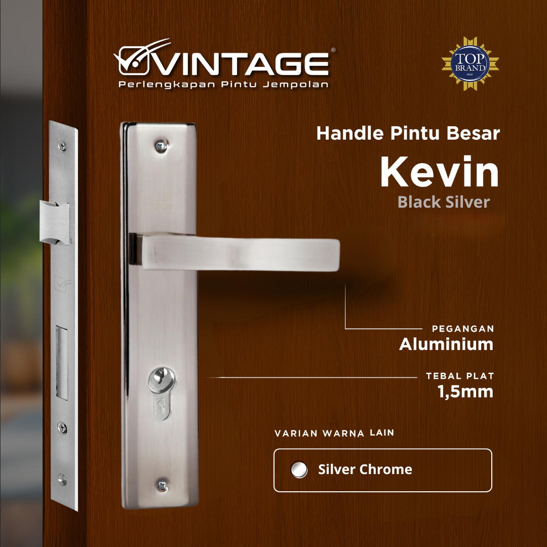 HANDLE PINTU RUMAH BESAR VINTAGE KEVIN