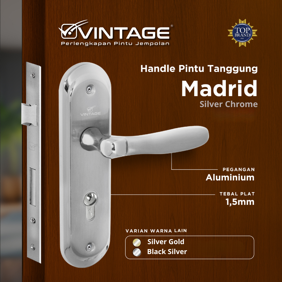 HANDLE PINTU RUMAH TANGGUNG VINTAGE MADRID