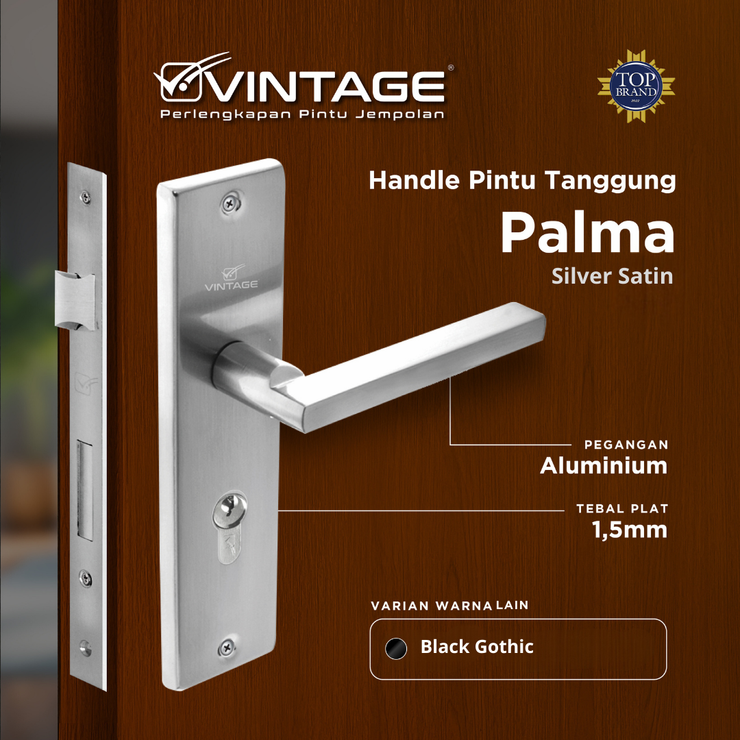 HANDLE PINTU RUMAH TANGGUNG VINTAGE PALMA