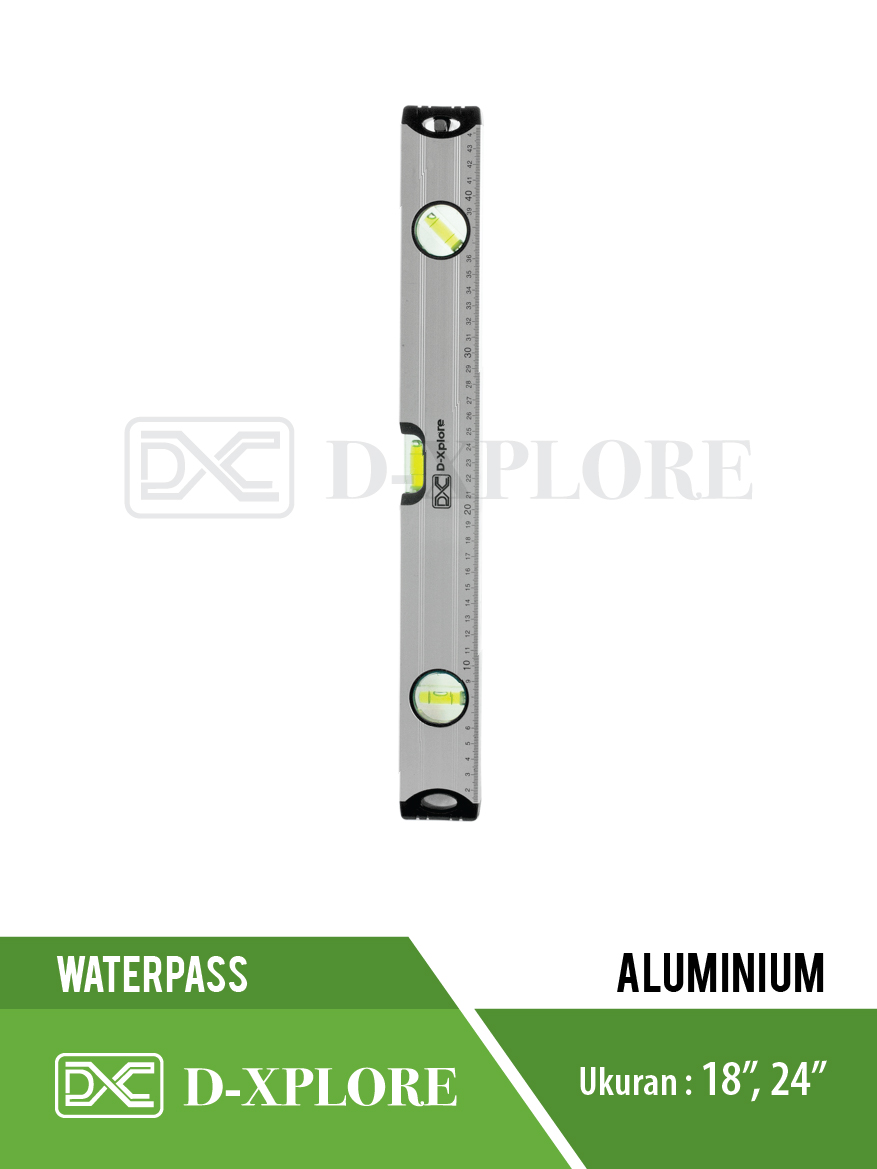 waterpass aluminium silver 2